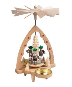 Pyramide Bayerntrio für Teelichter