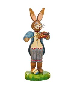 Hubrig Sammelfiguren – Hasenmusikant Junge mit Geige