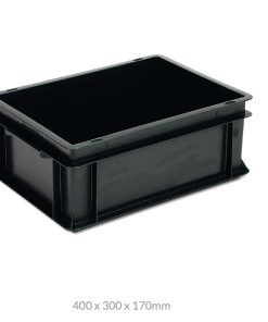 Georg Utz RAKO ESD 400 x 300 x 170mm, schwarz