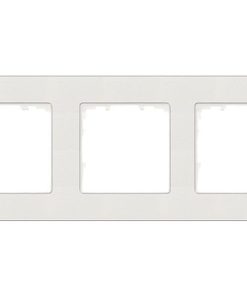 Rahmen 3fach DELTA miro titanweiß