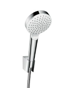 HG Crometta 1jet Porter Set 1,25 m, weiß/chrom