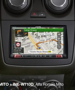 Alpine KIT-7AR-MITO 7-Zoll Einbaukit für Alfa Romeo Mito (955)