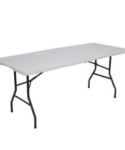 NC1618 CAMPINGTISCH WEIß 180 CM – KLAPPBAR NILS CAMP