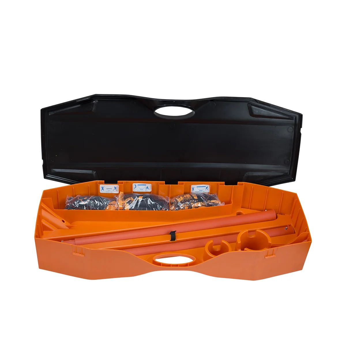 ZSB3 SET 3-in-1 BADMINTONNETZ + TENNISNETZ + VOLLEYBALLNETZ – Bild 2