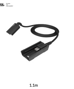 Petzl R1 Verlängerungskabel, 1.1m, schwarz