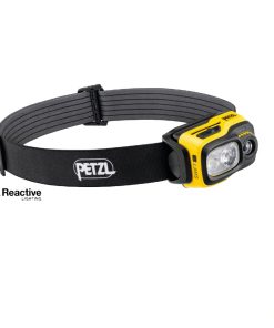 Petzl SWIFT® RL Lithium-Ion, 3.7V, 2.35Ah, Ladedauer 5h, white, schwarzgelb