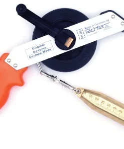 Tank Maßband aus nichtrostendem Stahl, mit Senklot „C1“, Länge 25 m