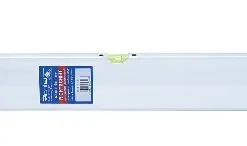 Estrichlatte Leichtmetall 80 x 18 mm, 1 Horizontallibelle, Länge 1,50 m