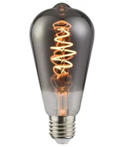 Nordlux LED-Filament Edison-Form, E27, 5 W, Rauch, dimmbar / ersetzt 25 W